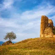 An ancient Mirador on a hill with a clear view representing Transitioning a retirement plan to Mirador